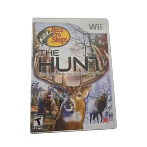 Bass Pro Shops: The Hunt (Nintendo Wii) – Complete with Case & Manual